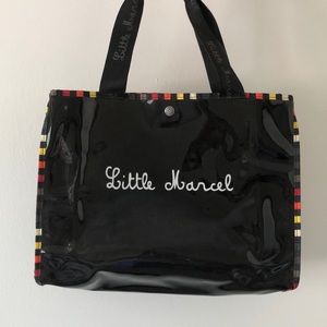 LITTLE MARCEL PLASTIC TOTE.